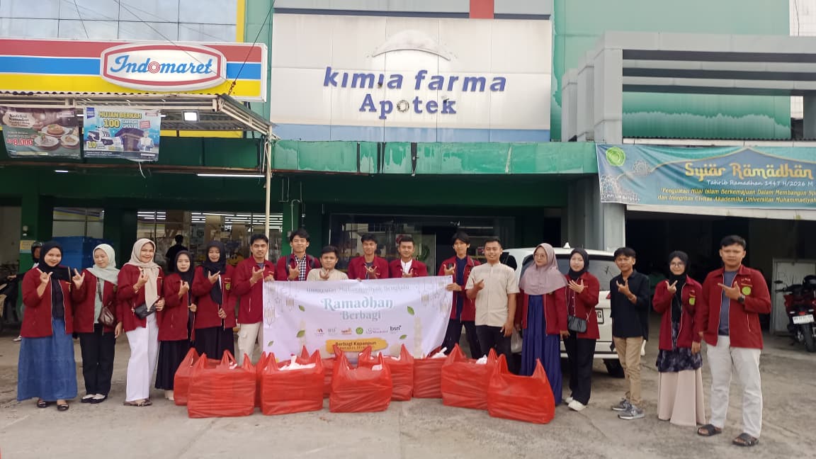 KL Lazismu UMB Bagikan 2.500 Paket Takjil untuk Masyarakat Kota Bengkulu