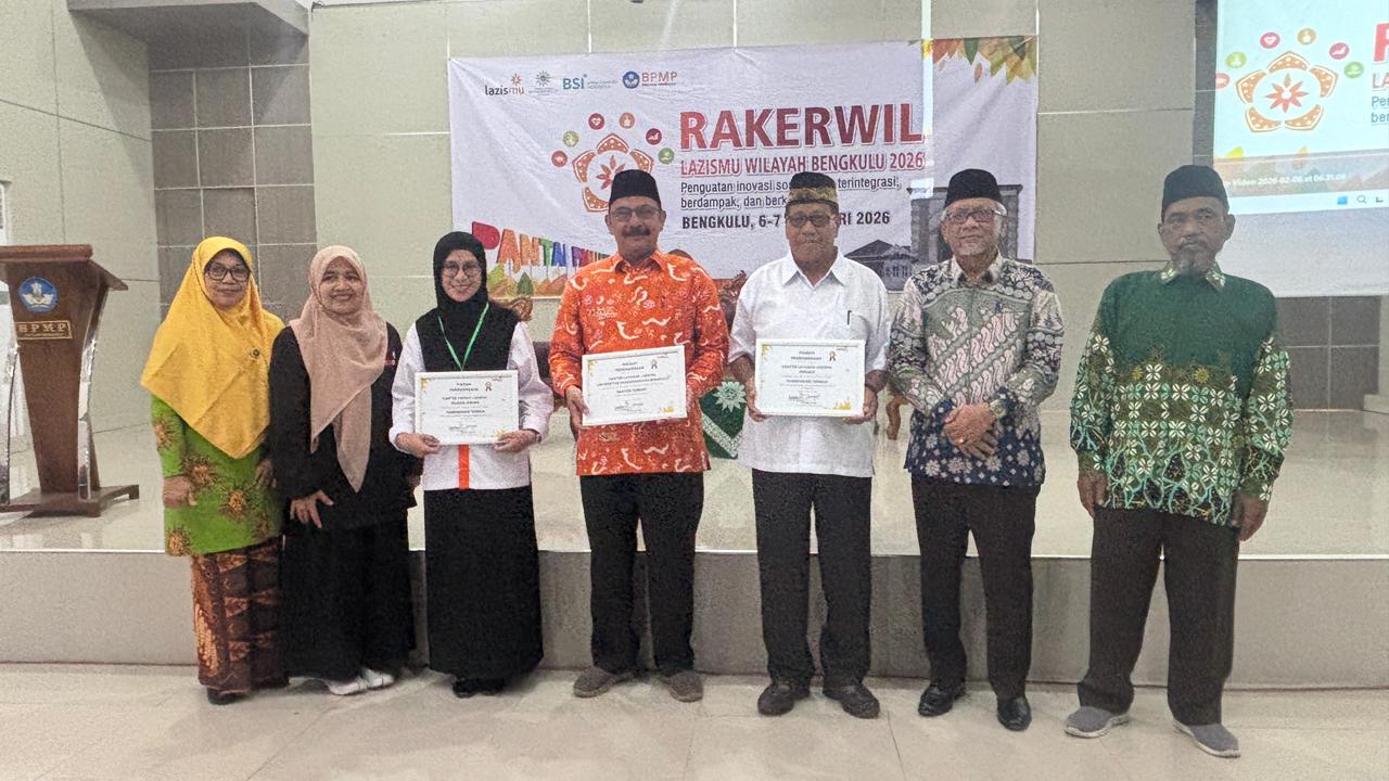 KL Lazismu UM Bengkulu Raih Penghargaan “Kantor Terbaik” 