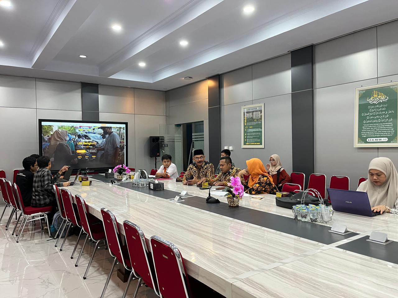 Lazismu UM Bengkulu Gelar Rapat Kerja dan Soft Launching Website