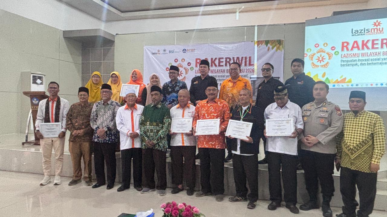 KL Lazismu UM Bengkulu Ikuti RAKERWIL Lazismu Bengkulu 2026 di Aula Bencoolen BPMP